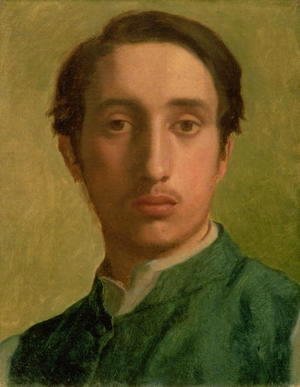 Edgar Degas - Self Portrait (2)
