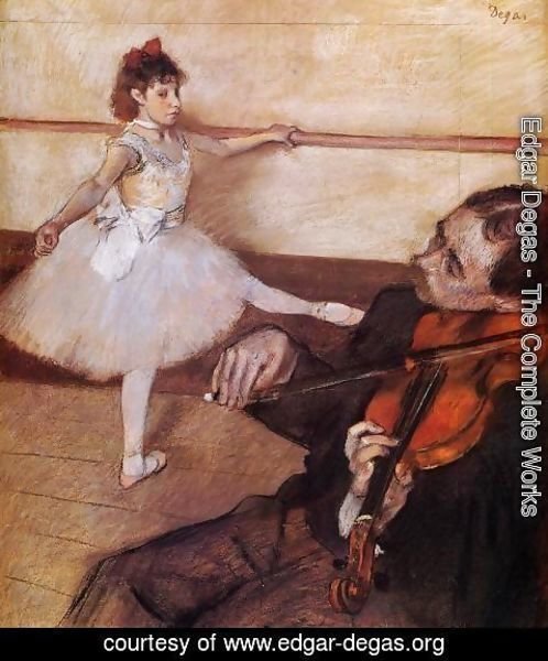 Edgar Degas - The Dance Lesson, c.1879