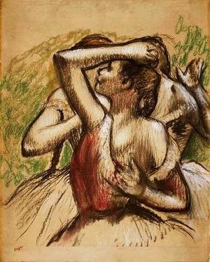 Edgar Degas - Two Ballet Dancers