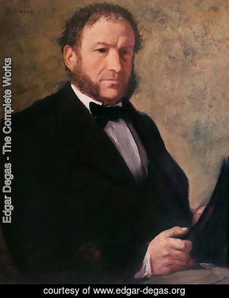 Portrait of Monsieur Ruelle, 1861