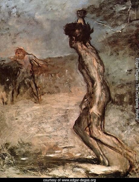 David and Goliath, c.1857