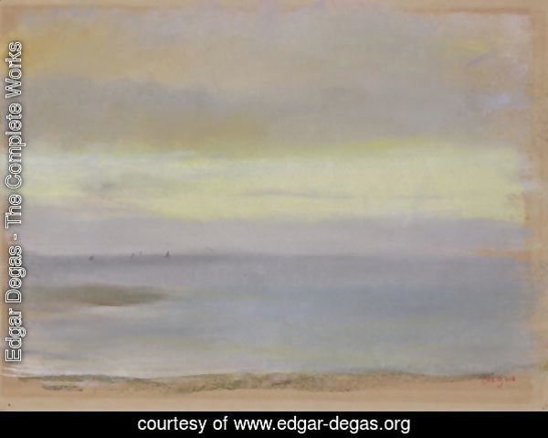 Marine sunset, c.1869