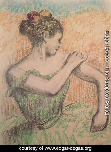 Edgar Degas - Dancer, 1882-95
