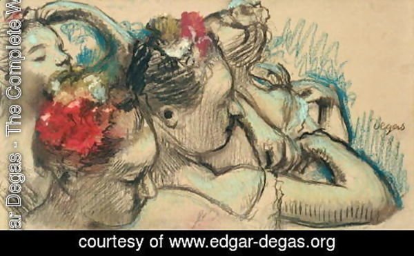 Edgar Degas - Dancers, c.1896-98