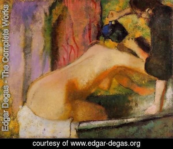 Edgar Degas - Woman at Her Bath, c.1895