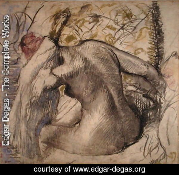 Edgar Degas - Nude, c.1902