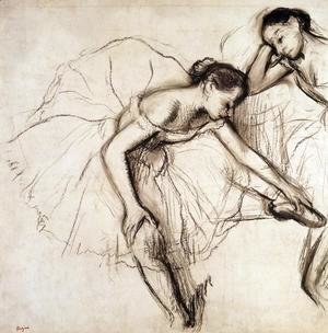 Edgar Degas - Two Dancers Resting