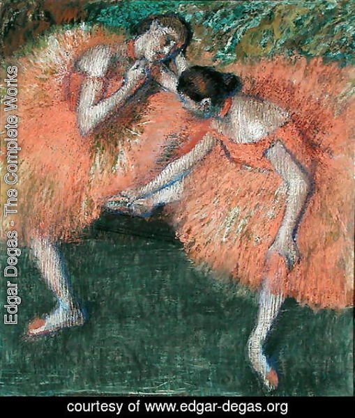 Edgar Degas - Two Dancers, c.1898