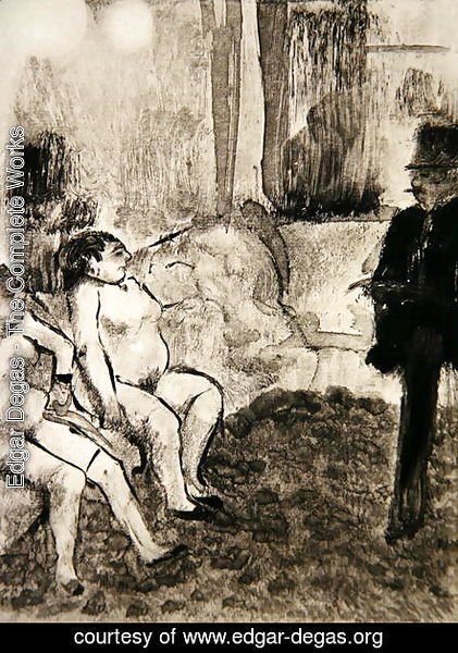 Illustration from 'La Maison Tellier' by Guy de Maupassant (1850-93)  1933