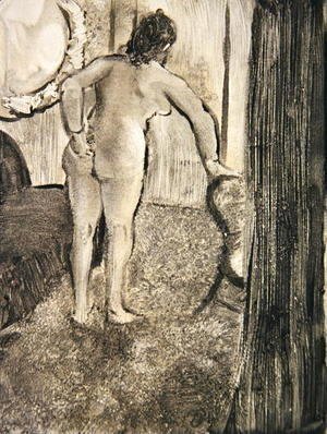 Edgar Degas - Illustration from 'La Maison Tellier' 1933