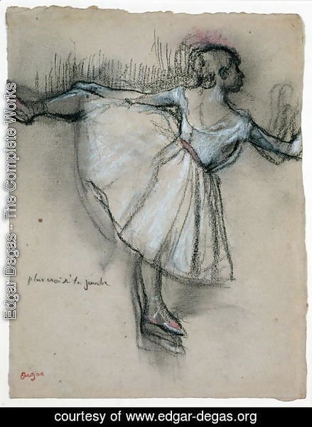 Dancer at the Bar, c.1885