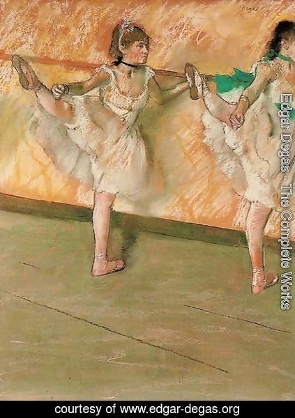 Edgar Degas - Dancers at the bar