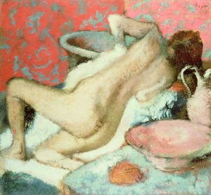 Edgar Degas - Woman drying herself 4