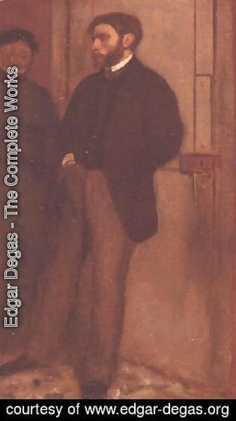 Edgar Degas - Man and woman