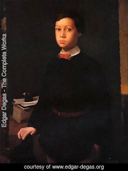 Edgar Degas - Portrait of Rene De Gas I