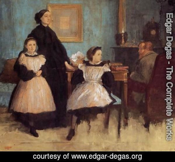 Edgar Degas - The Bellelli Family