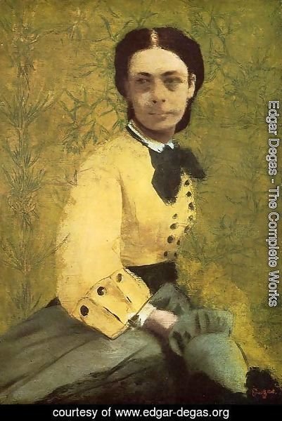 Edgar Degas - Princess Pauline de Metternich