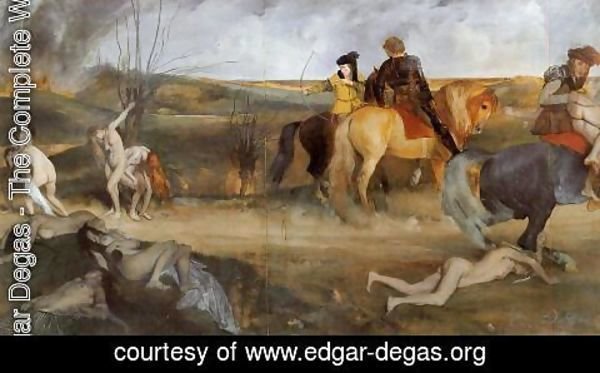 Edgar Degas - Midieval War Scene