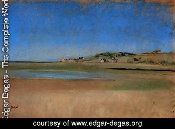 Edgar Degas - Houses by the Seaside