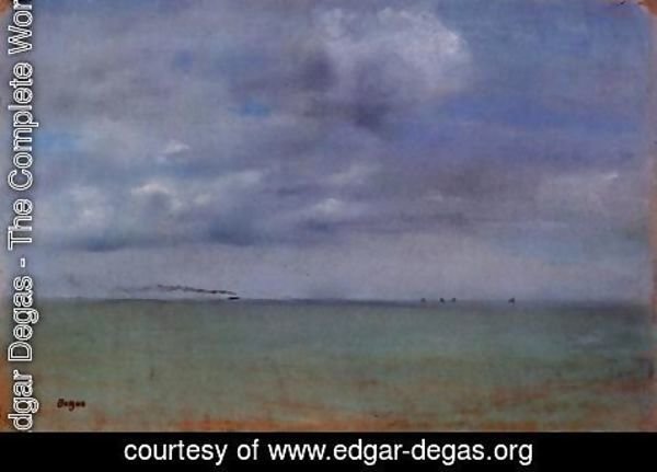 Edgar Degas - Seascape