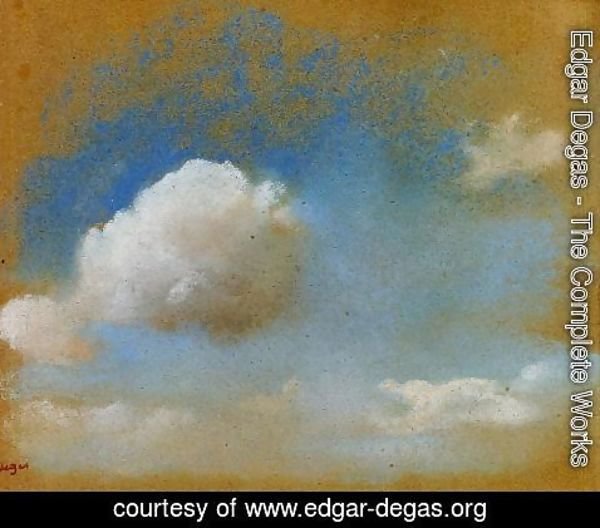 Edgar Degas - Sky Study