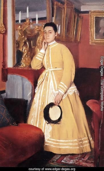 Portrait of Madame Edmondo Morbilli, nee Therese De Gas I