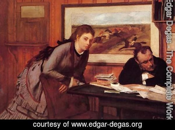 Edgar Degas - Sulking