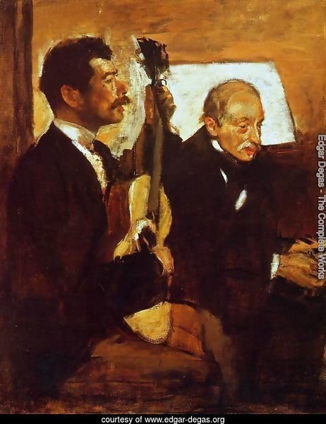 Degas' Father Listening to Lorenzo Pagans