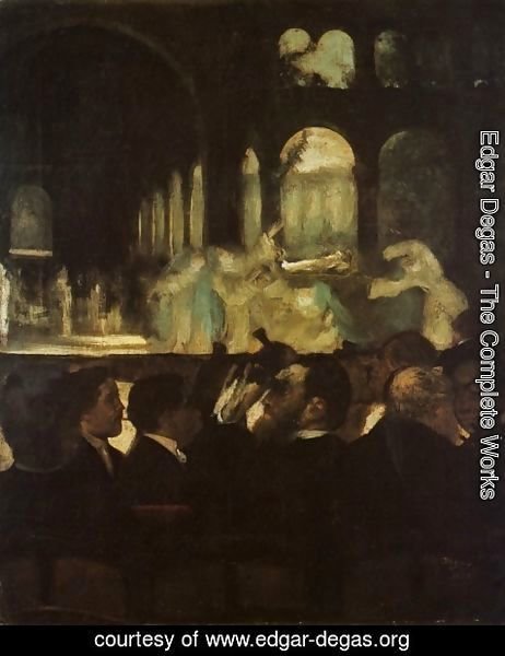 Edgar Degas - The Ballet from 'Robert la Diable'