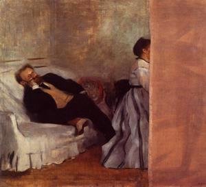 Edgar Degas - M. and Mme Edouard Manet