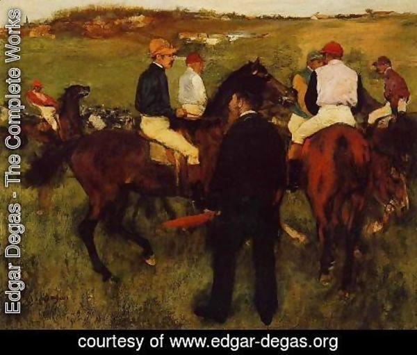 Edgar Degas - Out of the Paddock