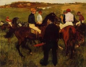 Edgar Degas - Out of the Paddock