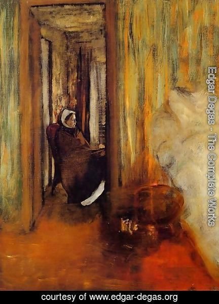 Edgar Degas - The Nurse