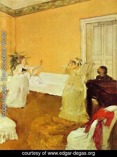 Edgar Degas - The Rehearsal
