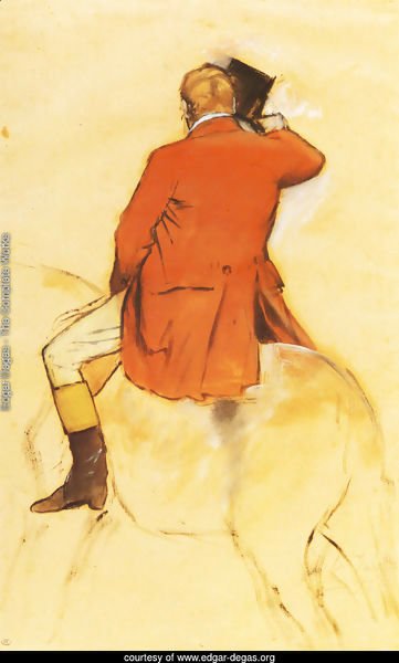 Rider in a Red Coat