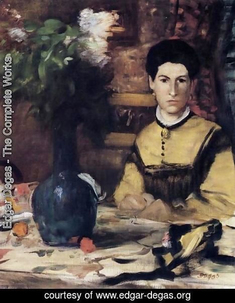 Edgar Degas - Madame de Rutte