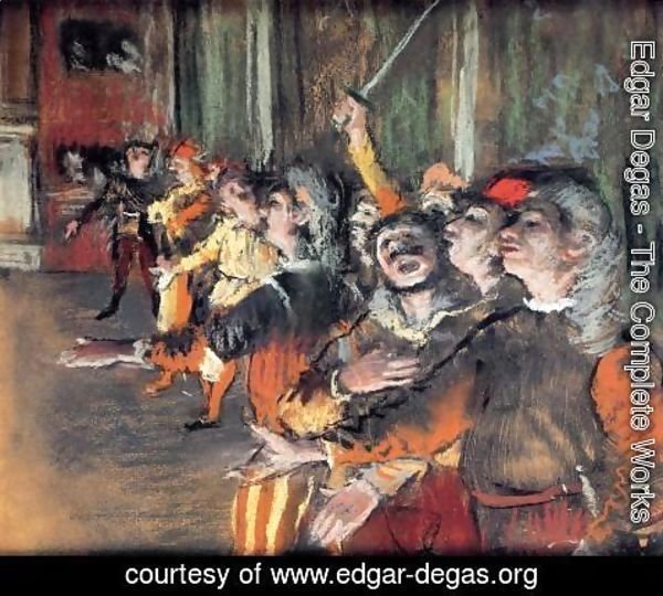 Edgar Degas - The Chorus