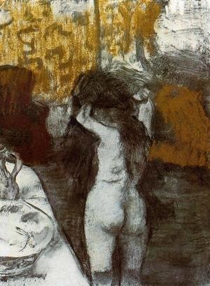 Edgar Degas - After the Bath III
