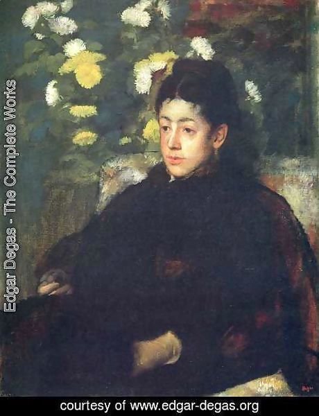 Edgar Degas - Mademoiselle Malo  (?)