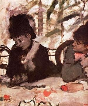 Edgar Degas - At the Cafe
