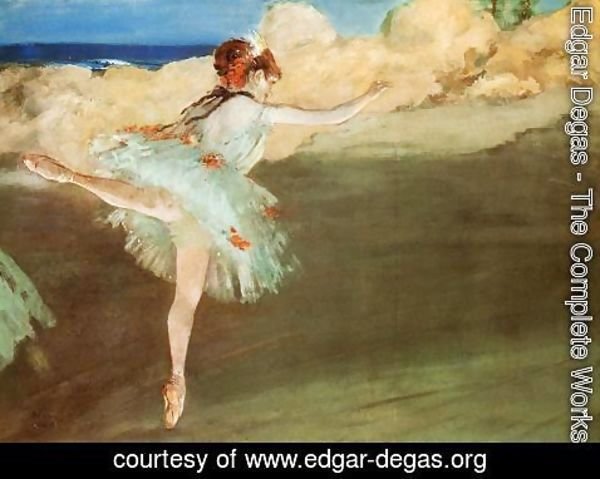 Edgar Degas - The Star - Dancer on Pointe