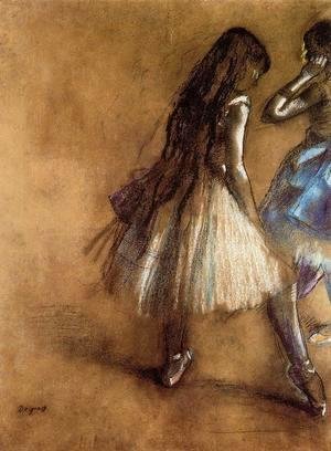 Edgar Degas - Two Dancers II