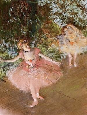 Edgar Degas - Dancer on Stage