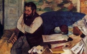 Edgar Degas - Diego Martelli II