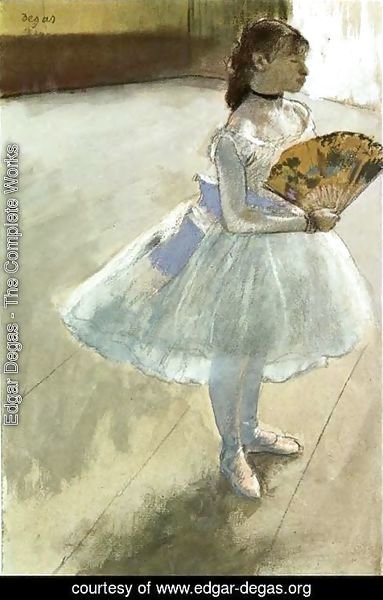 Edgar Degas - Dancer with a Fan