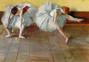 Edgar Degas - Two Ballet Dancers I