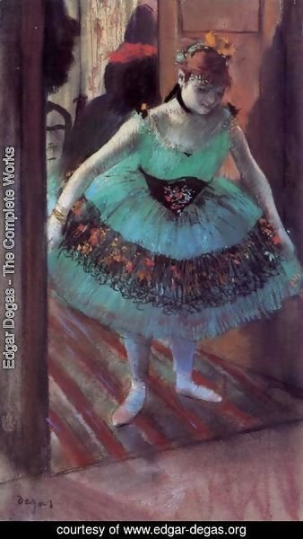Edgar Degas - Dancer Leaving Her Dressing Room