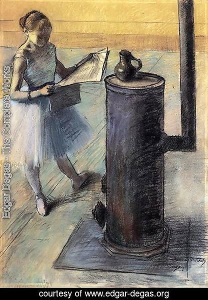 Edgar Degas - Dancer Resting I