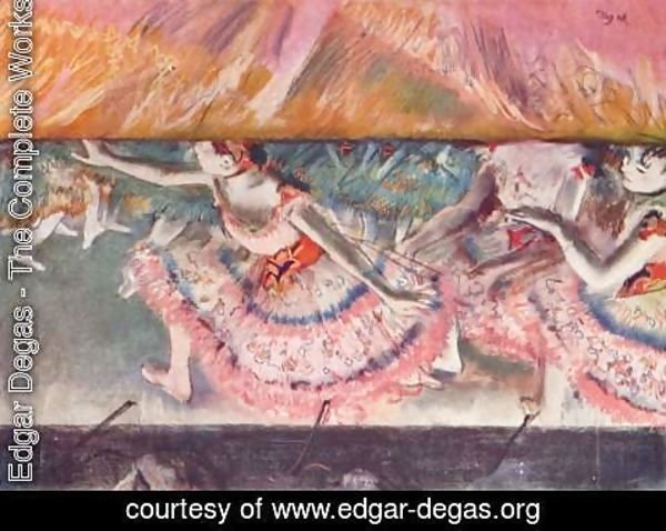 Edgar Degas - Lowering the Curtain