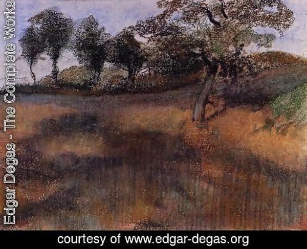 Edgar Degas - Plowed Field